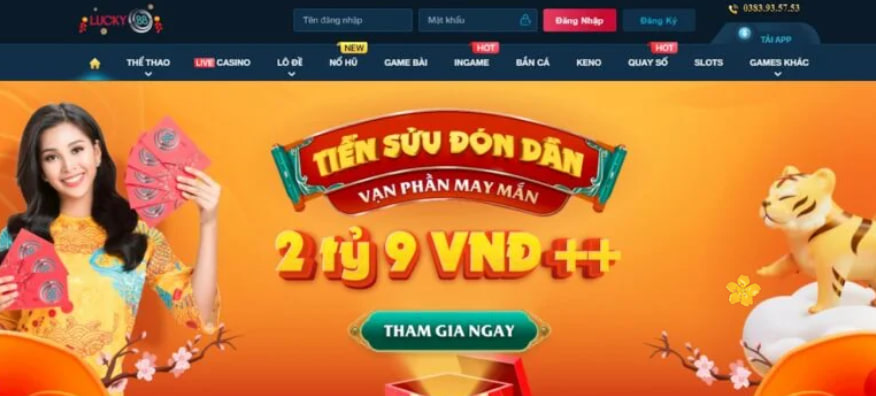 Lucky88 tặng 88k cược miễn phí chất lượng uy tín