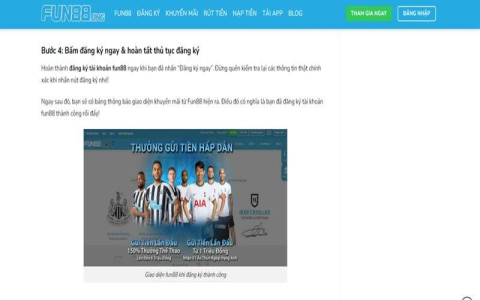 Cách đăng ký Fun88 chi tiết và nhanh chóng cho người mới