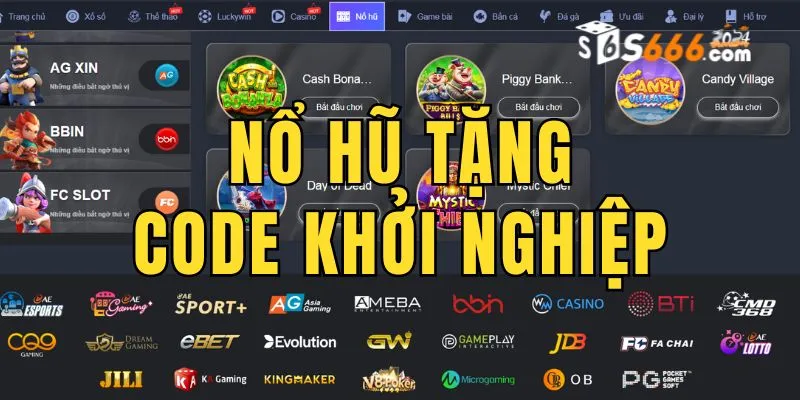 Nổ Hũ Tặng Code Khởi Nghiệp: Cơ Hội Vàng Cho Người Mới Bắt Đầu