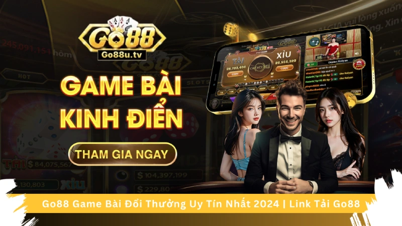 Tải game bài Go88 - Cổng game đổi thưởng hấp dẫn 2024