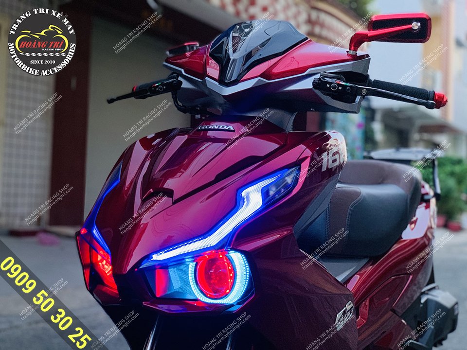 Hướng Dẫn Độ Đèn Xe Air Blade 2019 Tăng Cường Sáng Mạnh