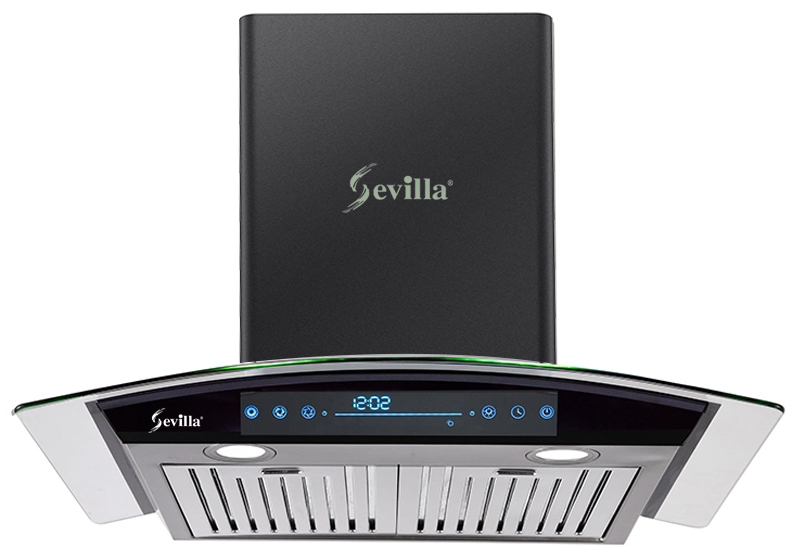 Máy Hút Mùi Sevilla SV-770: Điều Khiển Cảm Ứng, Tự Làm Sạch Lưới Lọc
