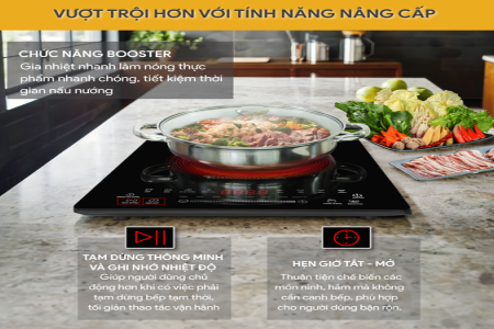 Hướng dẫn sử dụng bếp từ Bluestone ICB-6686 chi tiết, dễ hiểu