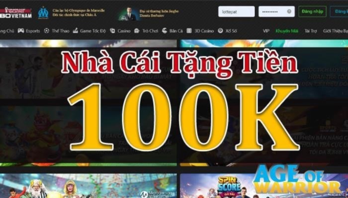 Danh sách các nhà cái tặng cược miễn phí cho thành viên mới.