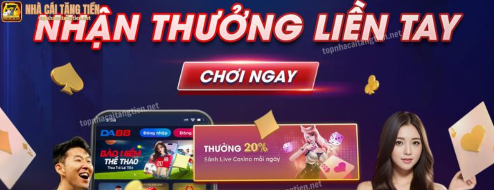 Nhận thưởng 100k khi đăng ký mới tại DA88 - Ưu đãi hấp dẫn không thể bỏ lỡ