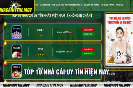 Các nhà cái uy tín nhất hiện nay là những nhà cái nào?